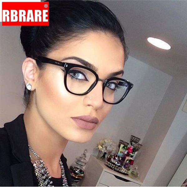 

fashion purple spectacle frame square glasses frame clear lens black sunglasses two tone rivet eyeglasses frames women, White;black