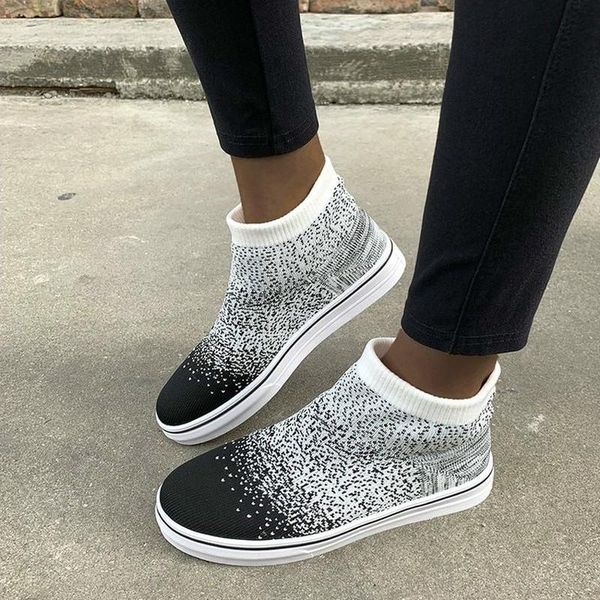 

women ankle boots shoe flats breathable mesh sneakers warm plus size autumn flats shoes booties woman mujer zapatos mujer d1803, Black