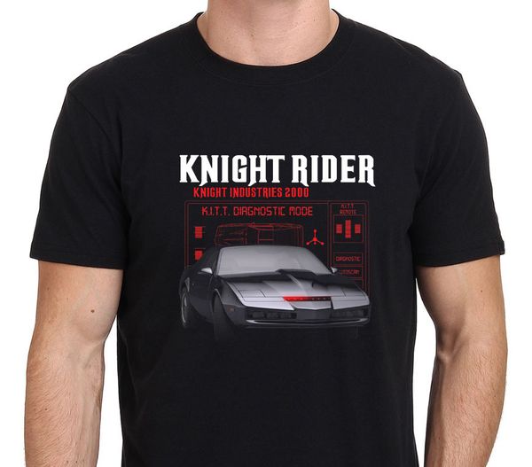

brand summer style men new design male tee shirt knight rider kitt tv hasselhoff men's t-shirt size s-to-xxxl sport hooded sweatshirt h