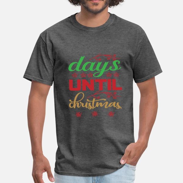 

days until christmas funny xmas gift t shirt t shirt humor black summer tracksuit hoodie sweatshirt
