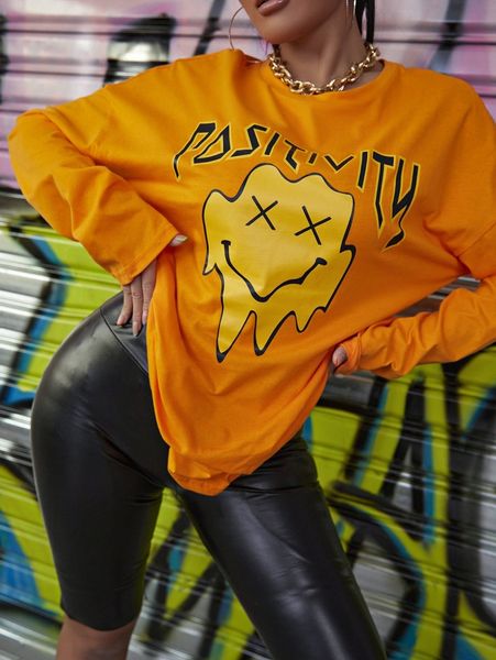 

letter graphic drop shoulder tee f5wq#, White