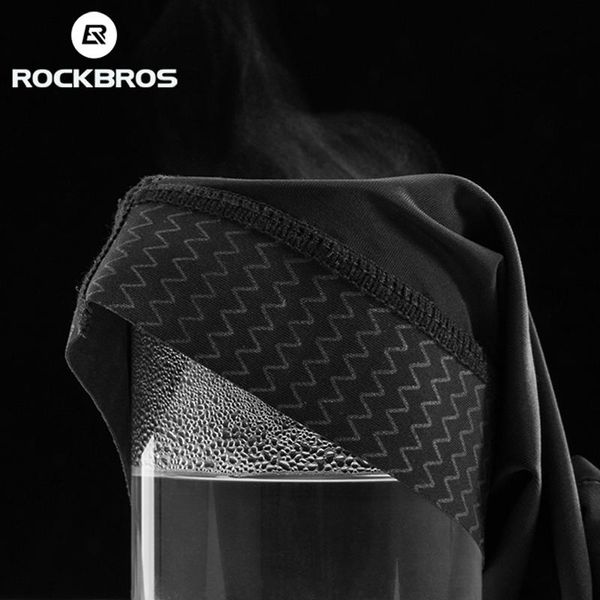 

rockbros 2 в 1 спортивная рука рукава перчатка дышащая эластичность бегущая походные вождения рукава оружия теплые перчатки для защиты от со, Black