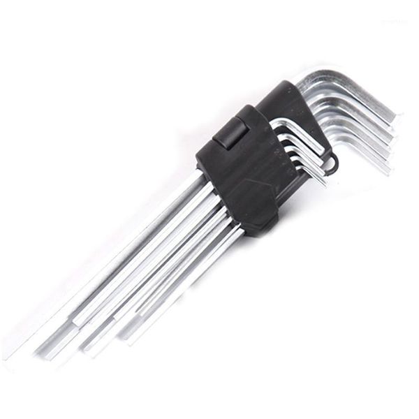 

9pcs double-end l type screwdriver hex wrench set key hexagon flat ball torx star head spanner key set hand tools1