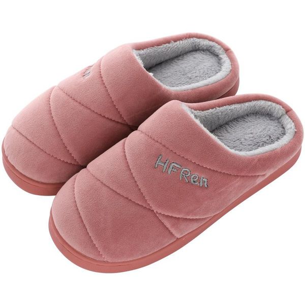 

slippers women winter warm fur slides fashion shoes short plush non-slip slipper indoor home hose for, Black