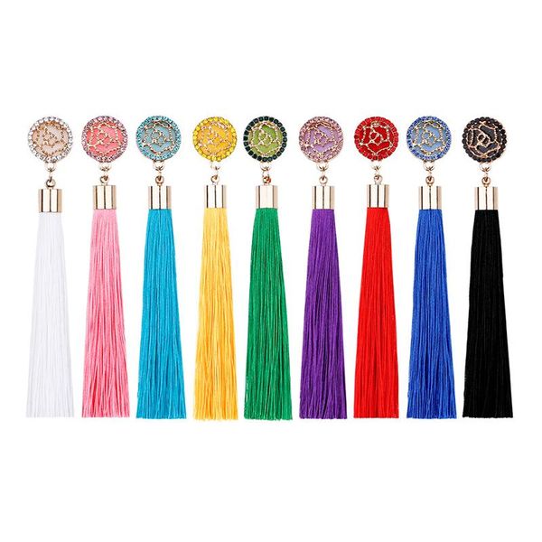 

1pair tassel earrings pendant diy jewelry making garment decorative craft tassel female personality decoration h wmtxpz
