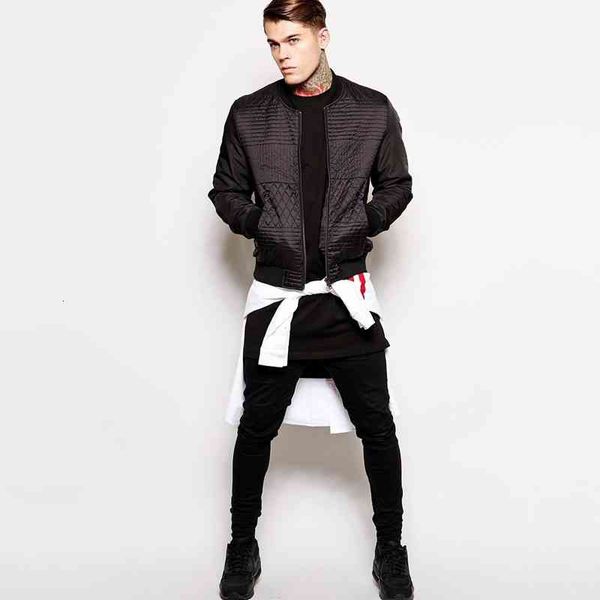 

men's t-shirts wholesale-2016 summer long t-shirt men extended t-shirt sport hip hop oversized street wear loose bandana tee shirt homm, White;black