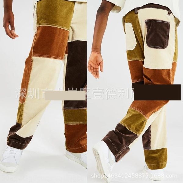 

hjig septhydrogen brand fashion hole men jean trousers cool black designer jeans pants skinny ripped destroyed hip hop stretch jeans, Blue