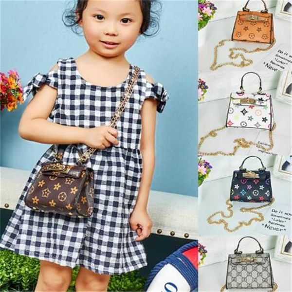 

дети pu кожаной сумки кошелек конструкторы девушка crossbody цепь сумка fanny pack плечо сумка посыльная сумка принцесса партия тотализаторы