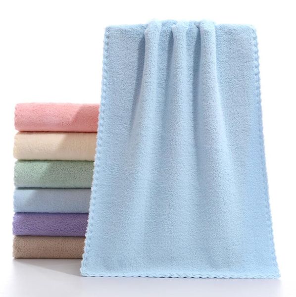 Asciugamano viso Coraline morbido ad alta densità Microfibra Bagno assorbente Asciugamani per la casa Panno ad asciugatura rapida per adulti più spesso per asciugamano per la pulizia 35 * 75 cm