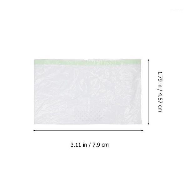 

7pcs pet cat litter filter bag pick-up bags cat litter cleaning supplies (white)1