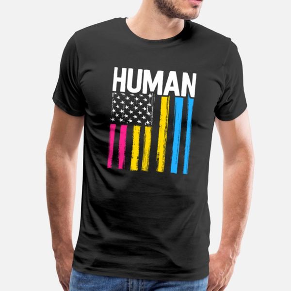 

pansexual pride shirt human lgbt rainbow american designers graphic t shirt crewneck print custom tracksuit hoodie sweatshirt