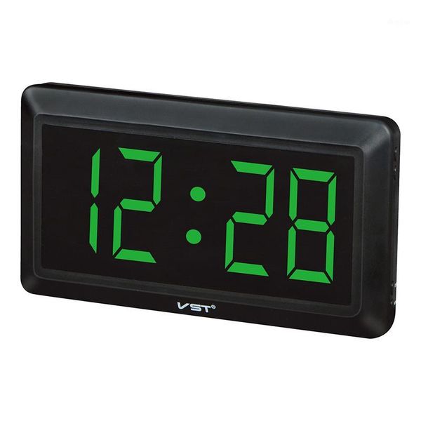 

digital electronic wall clock with large led number also for desk beside not alarm clock 33x17x3.5cm super big size1