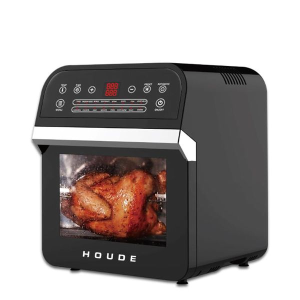 

12l large capacity oil air fryer oven 1600w high power multi-function cooker smart touch led airfryer pizza chips fried chicken