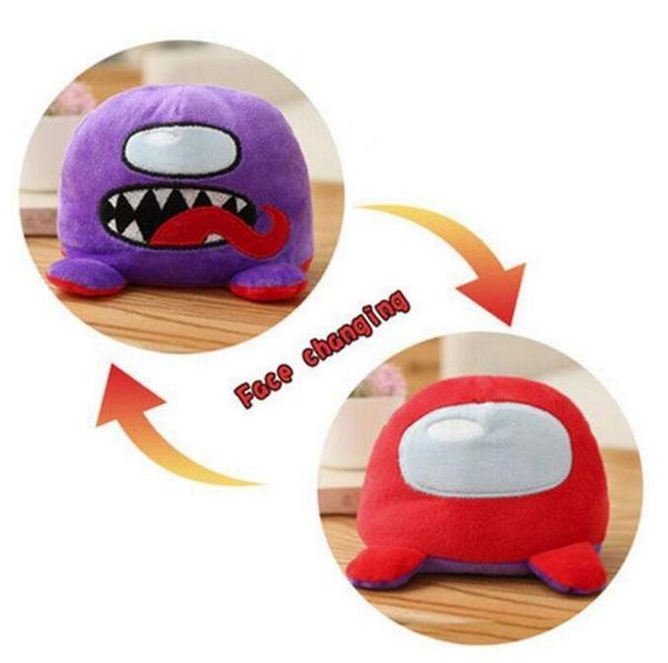

us stock among us plush toys double-sided among us plush toys space werewolf killing game doll plush toy game kawaii stuffed doll toys