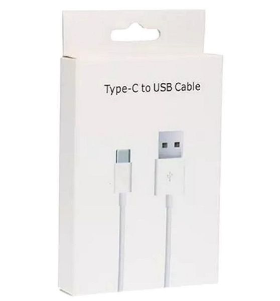 Novo cabo USB do OEM Tipo-C com caixa de embalagem do pacote de varejo para Samsung Galaxy S8 S9 S10 LG Tipo de carregamento rápido C cabo de carregador de alta velocidade