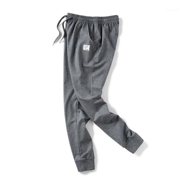 

2019 new men joggers brand male trousers casual pants sweatpants men cotton fitness workout hip hop elastic pants1, Black