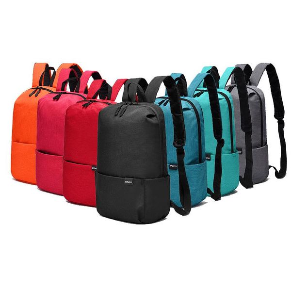 

bag backpack simple casual multifunctional schoolbag notebook nylon bag fashion travel backpack