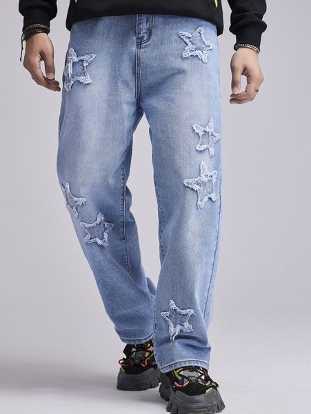 

men star raw trim straight leg jeans o7zi#, Blue