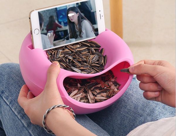 

bowl melon plastic plate lazy seeds creative fruit wmtdq dayupshop