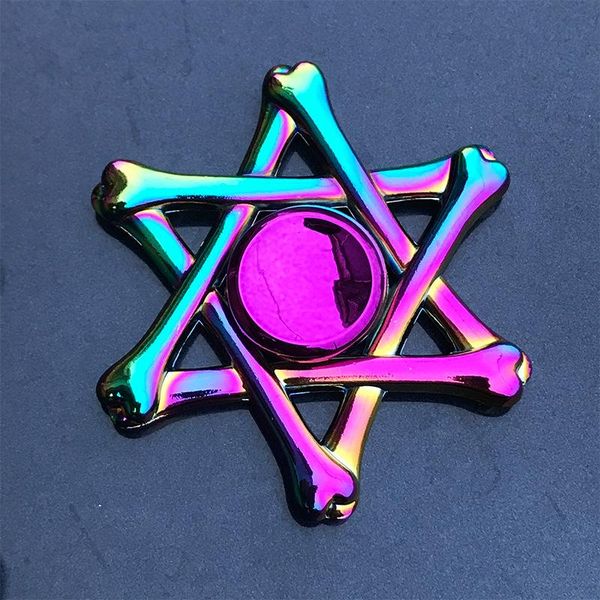 

новый цинковый сплав красочные горячие колеса gyro hand spinner fidget spinner игрушка для spinners focus снимает стресс h jllugj