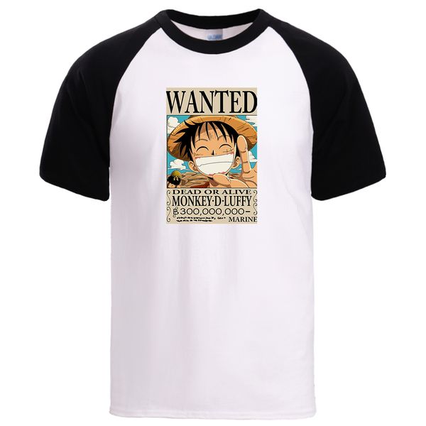 

sport the straw hat pirate t shirts mens luffy one piece raglan short sleeve tshirts 2020 japan anime sell t shirts