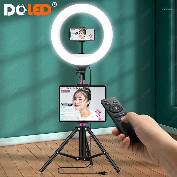 

flash heads led ring light with remote dimmable ringlight tripod for studio lighting pography selfie video shooting on youtube tiktok1
