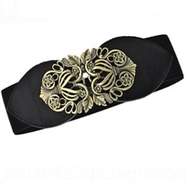 

9cmey women's band korean ivpnj wide elastic style large lengthened elastic belt fat mm size fashion new belt band, Black;brown