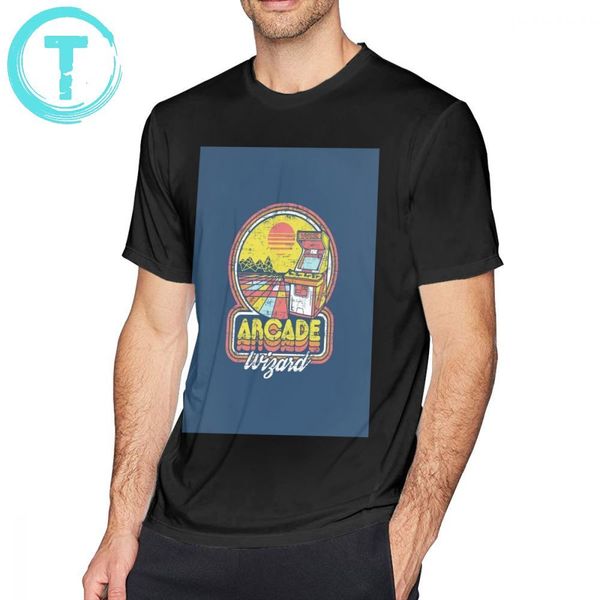 

old school t shirt arcade wizard t shirt printed 4xl tee shirt short sleeves fun male fashion percent tshirt sport hooded sweatshirt hoodie