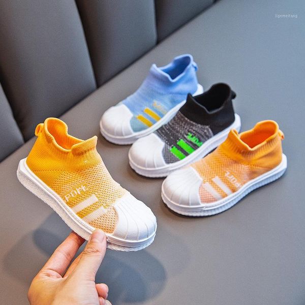

2020 new baby toddler shoes 1 to 5 year old boys and girls sports shoes fashion kids sneakers non-slip soft children's1