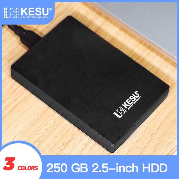 

kesu usd 3.0 external hard disk drive 250gb high disco externo hdd usb original storage device cute usb flash drive