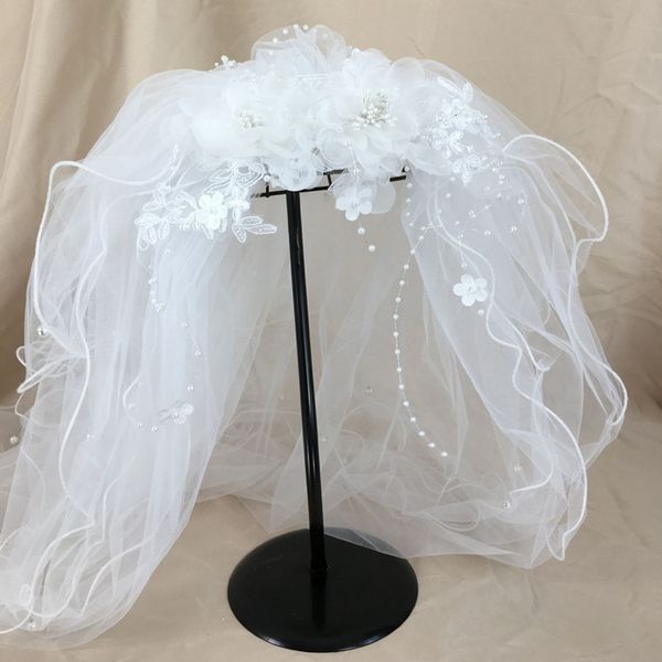 

multi layer nail bead poncho bridal simple wedding short super xiansen headdress