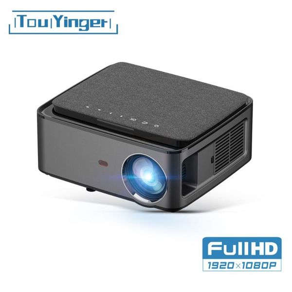 

touyinger rd828 led projector 1080p full hd home cinema mirroring android optional glass lenses