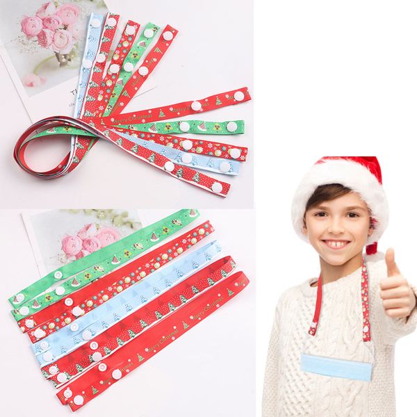 

дети christmas party gift дети маска lanyard висячие extension rope удобный маска безопасности rest ухо держатель веревка на шее