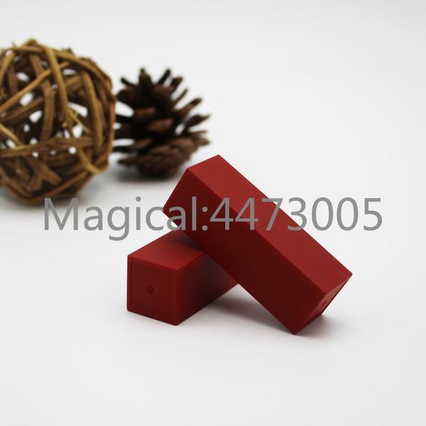 

storage bottles & jars 10/20/50pcs 9mm empty cosmetic square mared dull polish lipstick tube makeup mouth rouge container lip pipe shell