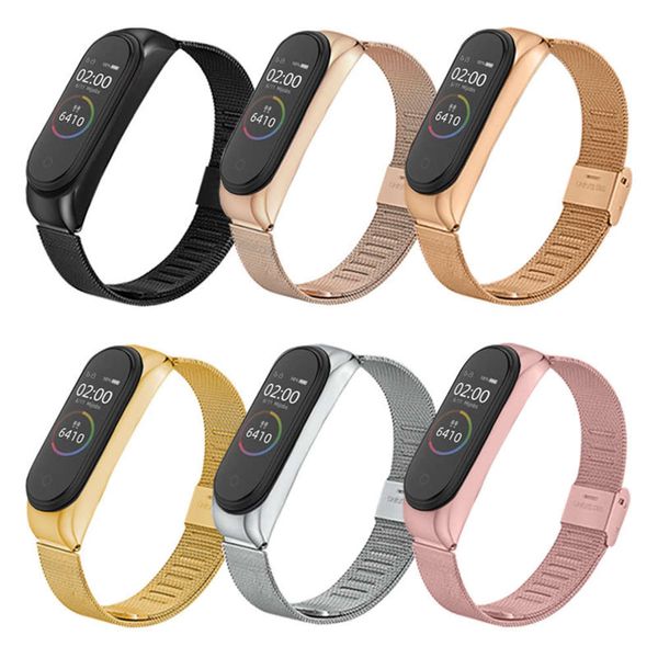 

suitable for 4 metal milan clasp wrist smart bracelet 3 universal replacement strap