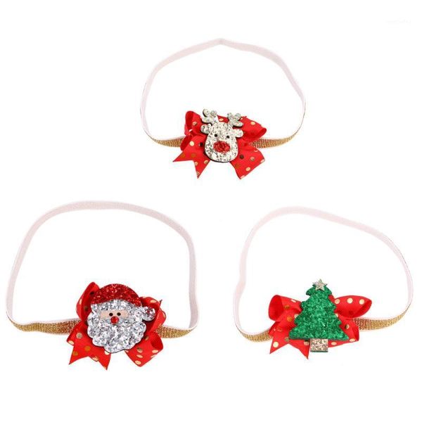 

christmas decorations 3pcs reusable exquisite headband hair girls infant baby1