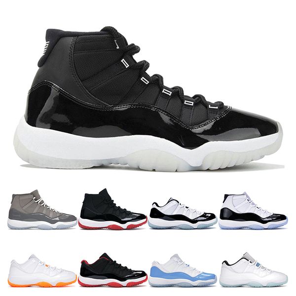 

11s mens basketball shoes 11 animal instinct legend blue low 25th anniversary bred concord space jam women sports sneakers trainer