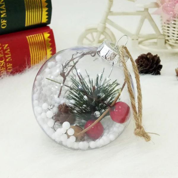

bqvwb decorative supplies plastic toys transparent christmas ball pendant ball ball children's balll shopping mall christmas tree penda