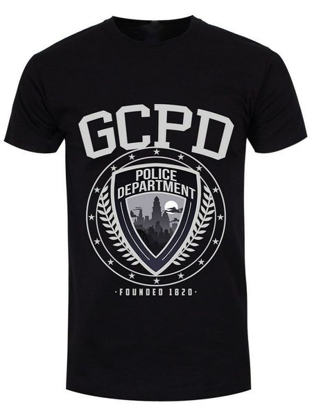 

gcpd men's black cotton fashion cool hoodie designers t shirts sweatshirt