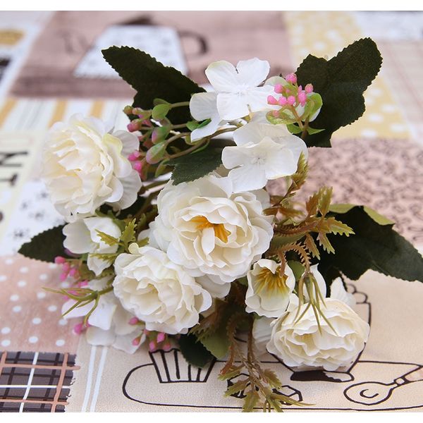 

peony diy party decoration старинные шелковые искусственные цветы маленькая роза свадьба поддельных цветов фестиваль для дома