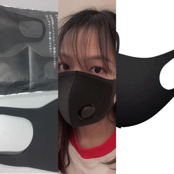 

half pm2.5 high pollution quality dustproof sponge face mouth mask with breathing valve mvu5mvu5 oj1a