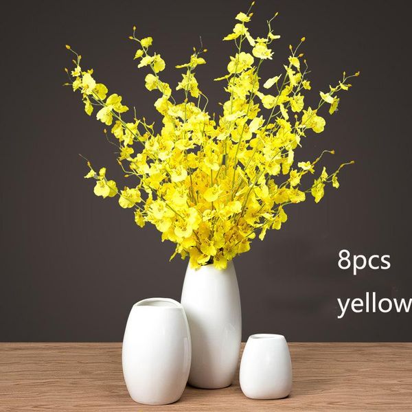 

artificial flower moth orchid dancing orchid for house home wedding festival decoration flowers 5colors available