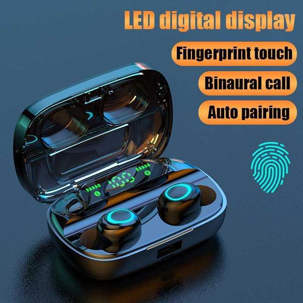 

3500mah s11 bluetooth v5.0 wireless headphones with microphone sports waterproof headsets noise cancel1