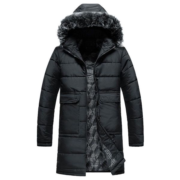 

factory wholesale fashionable men winter warm hooded softshell windproof soft male parkas coat shell jacket, Black