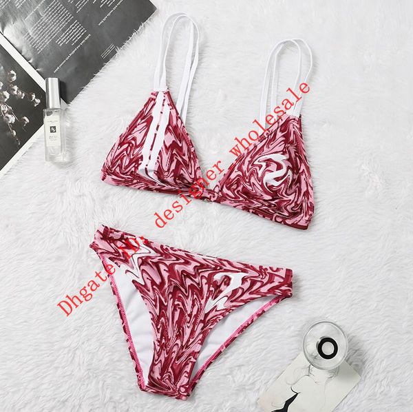 

original style designer bikini in stock 2021 selling women girl fashion swimwear swimsuit bandage bra underpants suit one-piece swimsuit, White;black
