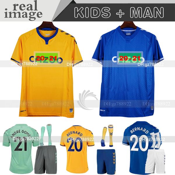 

джеймс 2020 2021 футбол джерси keane richarlison sigurdsson футбол рубашки 20 21 мужчины футбол джерси наборы динь calvert lewin лучшее каче, Black;yellow