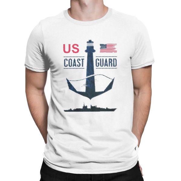 

men us coast guard day creative tees short sleeve american flag vintage uscg clothes plus size sport hooded sweatshirt hoodie men t shirt
