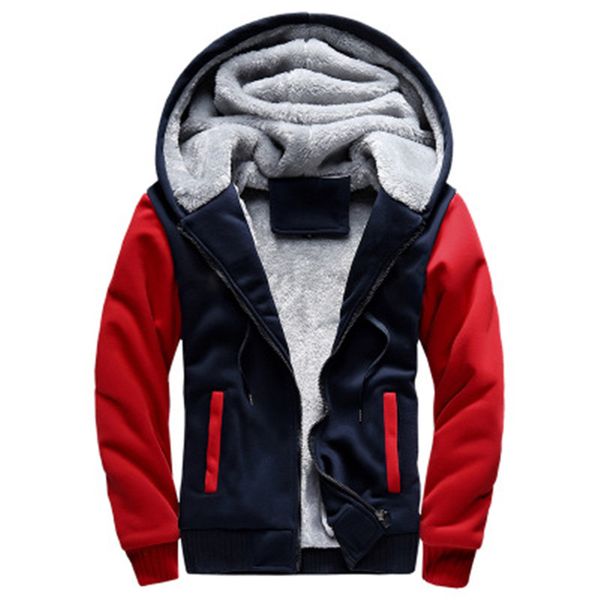 

winter jacket men's high-quality polyester + spandex coat casual slim hooded chic men warm zip up outwear kg-843, Black;brown