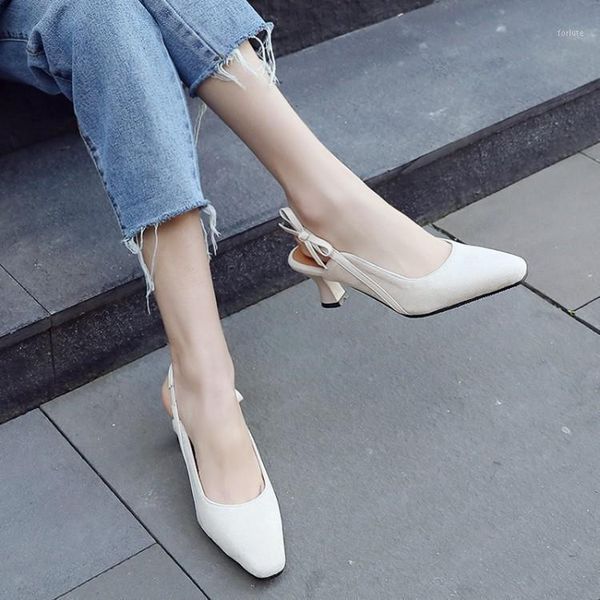 

oversized 11 12 13 14 15 high heels sandals women shoes woman summer ladies butterfly-tied sandals with pointed back trips1, Black