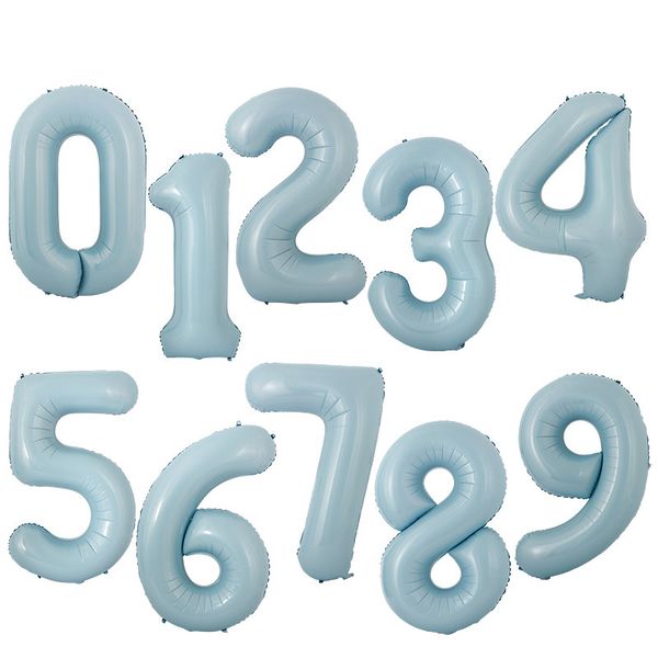 

40 inches foil balloon number 0-9 birthday wedding bridal party decorations exquisite helium air balloon new arrival 2 15xs l2